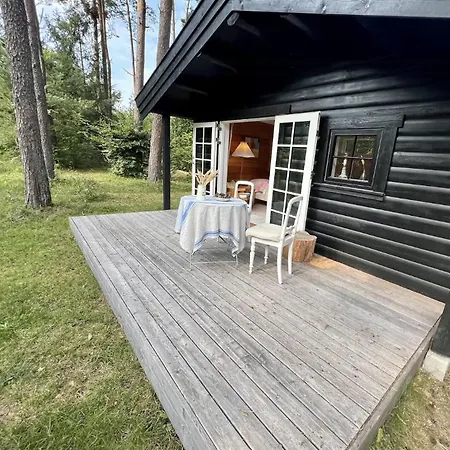 別荘 Charming Log House In Asserbo's Nature