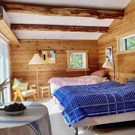 Ferienhaus Charming Log House In Asserbo's Nature Frederiksværk
