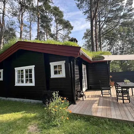 Charming Log House In Asserbo's Nature *