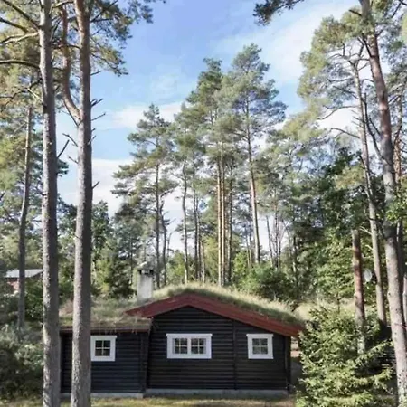 Charming Log House In Asserbo's Nature Ferienhaus