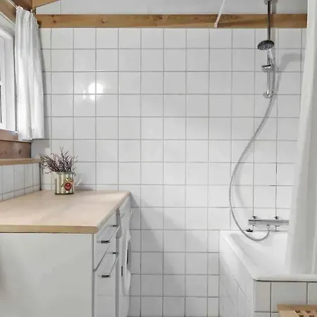 Ferienhaus Charming Log House In Asserbo's Nature