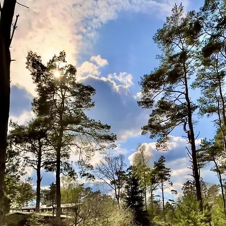 Charming Log House In Asserbo's Nature 別荘 *