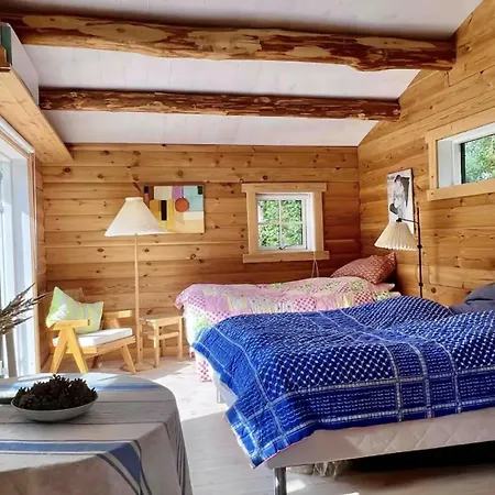 Nyaraló Charming Log House In Asserbo's Nature Frederiksværk