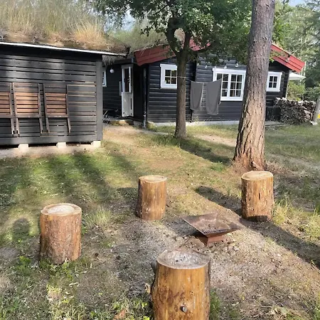 Nyaraló Charming Log House In Asserbo's Nature *