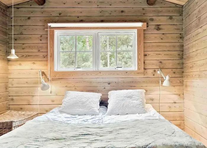 別荘 Charming Log House In Asserbo's Nature